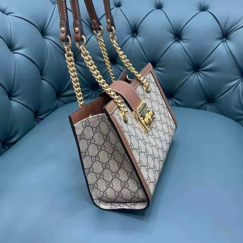 Authentic Gucci with Chain,Shoulder Bag, new include copy of the receipt, small - Picture 3 of 9